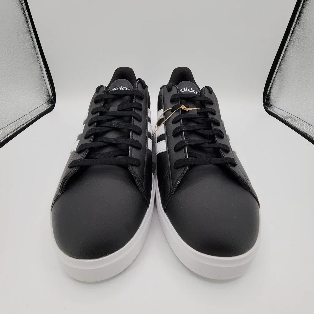 Adidas‎ Grand Court 2.0 Shoes Mens 13 Core Black Cloud White Sneaker NEW in Box